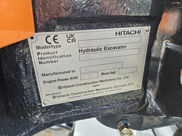 Hitachi ZX10U-6 minigraver 2023 ref 21125