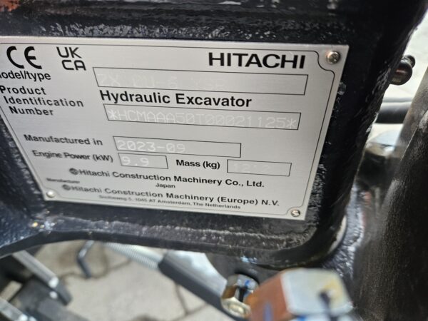 Hitachi ZX10U-6 minigraver 2023 ref 21125