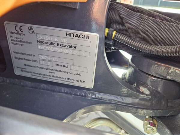 Hitachi ZX19U-6 2024 ref. 35178
