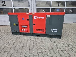 Unused Bauer GFS80KW 110Kva generator, unused, ref. 0790