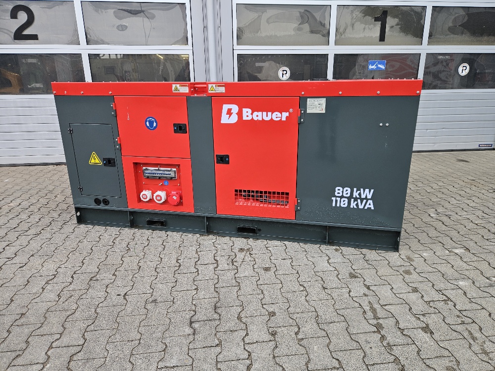 Unused Bauer GFS80KW 110Kva generator unused ref 0790 Unused Bauer GFS80KW 110Kva generator unused ref 0790