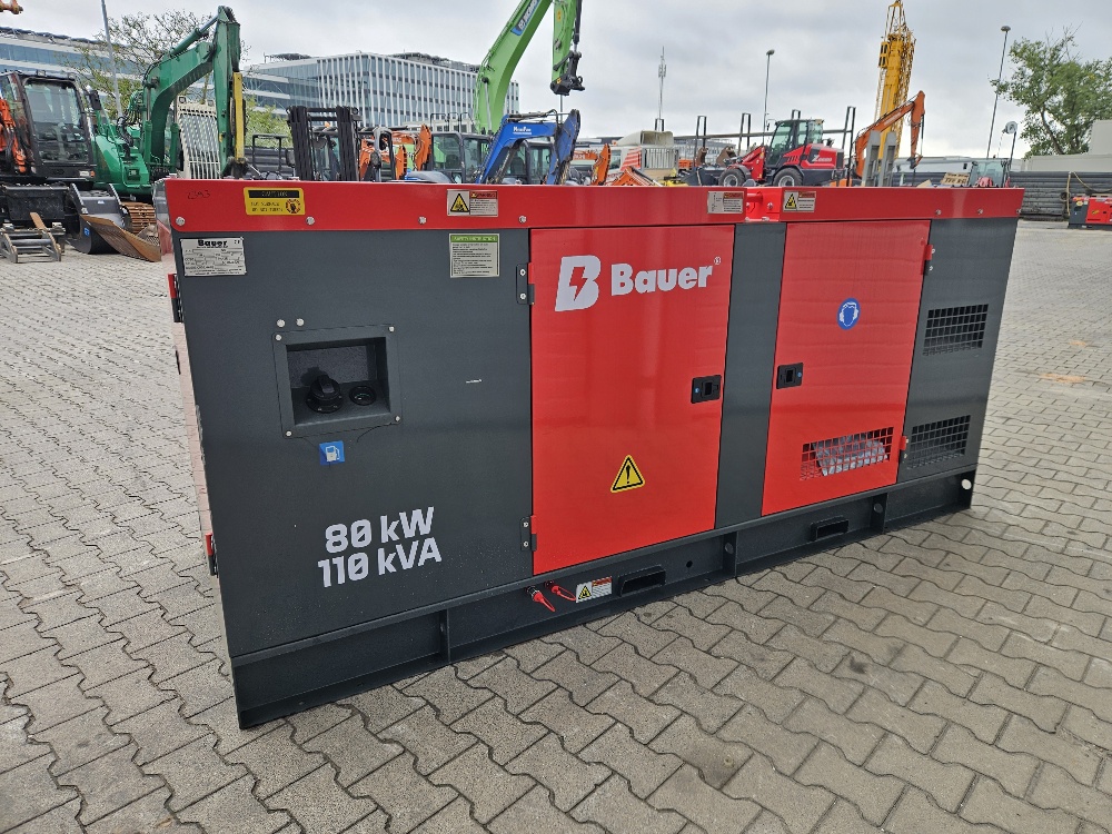 Unused Bauer GFS80KW 110Kva generator unused ref 0790 Unused Bauer GFS80KW 110Kva generator unused ref 0790